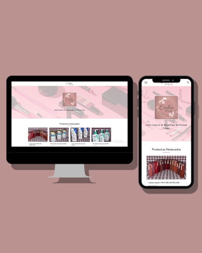 Emilia Beauty - Landing page maquillaje